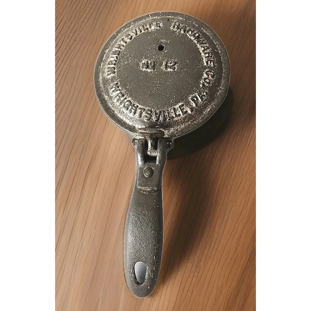 Antique 1900 Wrightsville Hardware Co. No 12 Cast Iron Ice Shaver Rare EUC USA